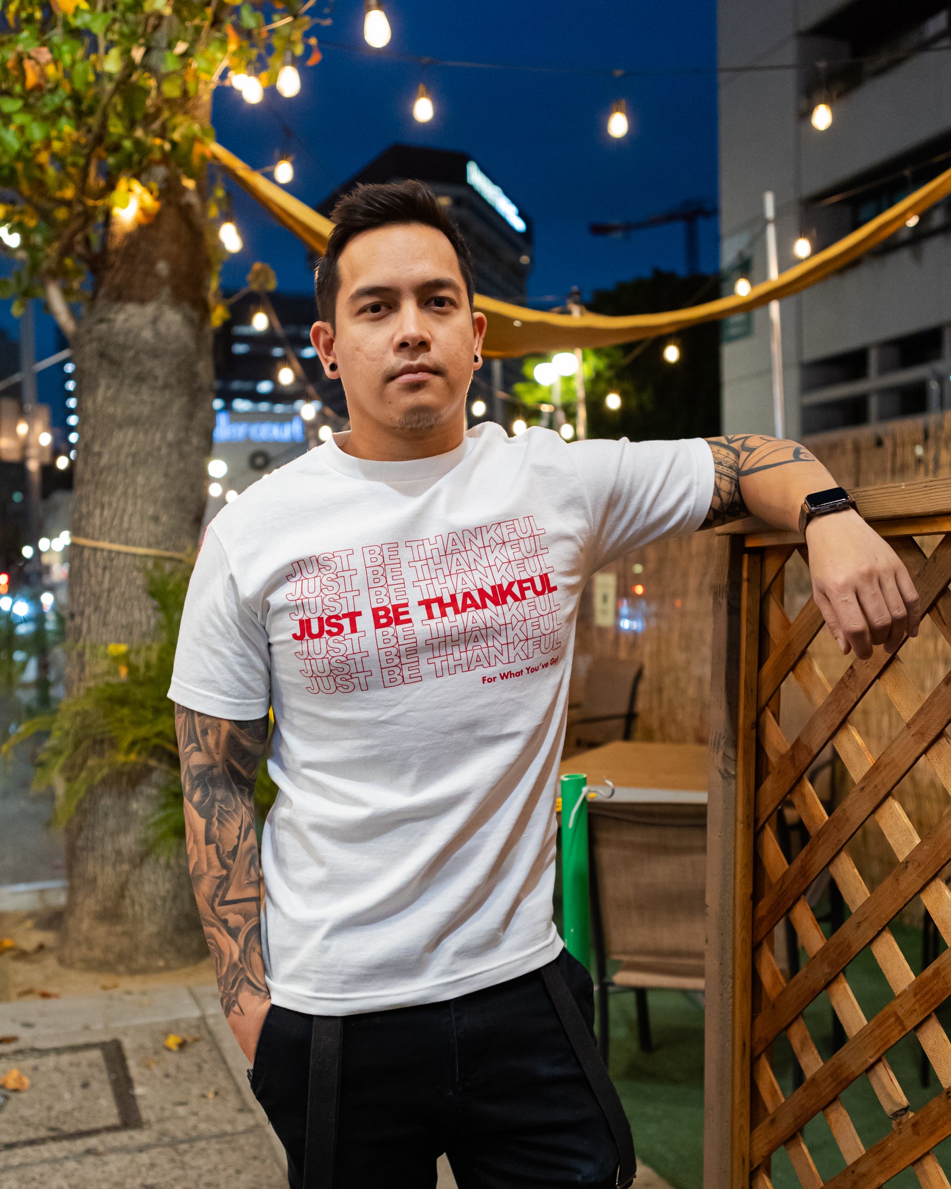 "Just Be Thankful" T-shirt